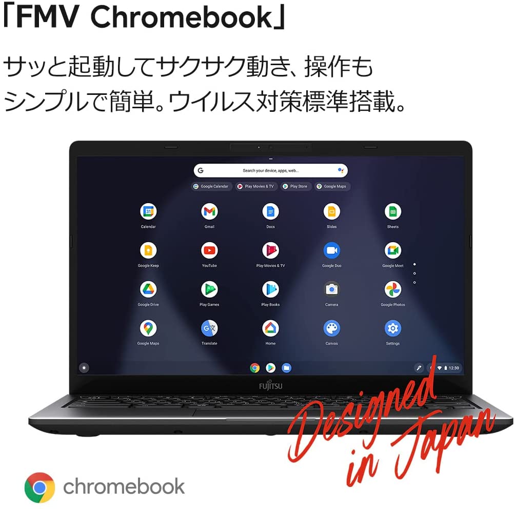 富士通FMV Chromebook WM1/F3 FCBWF3M11T 笔记本电脑(Chrome OS/可触屏 